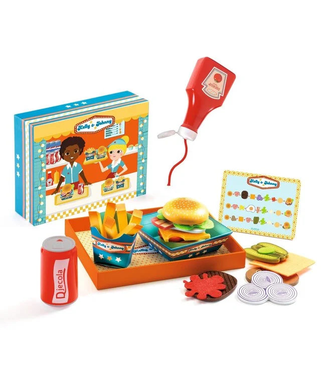 Kelly & Johnny Make A Burger