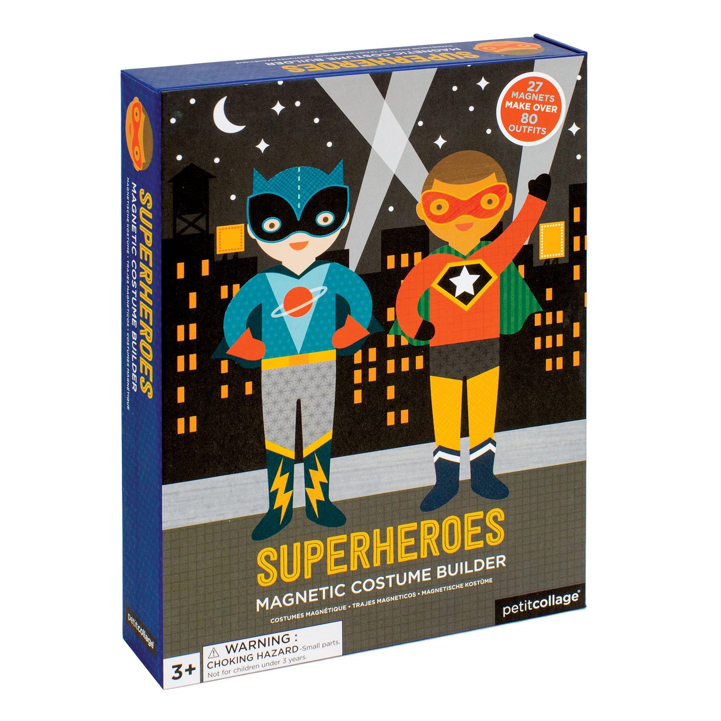 Superhero magnetic dressup