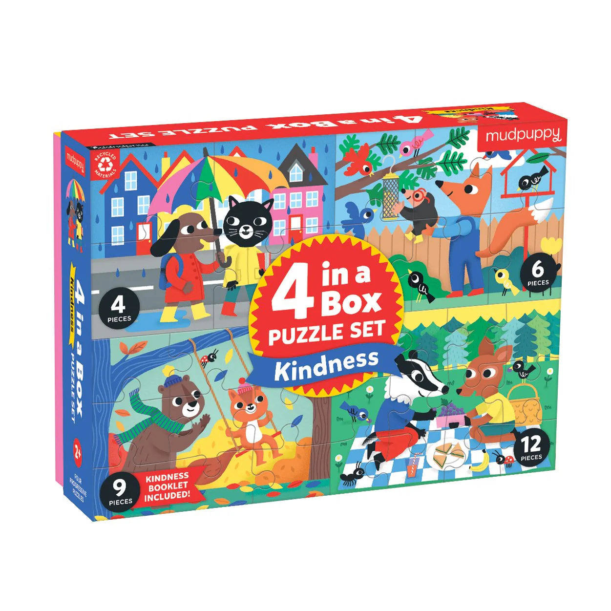 4 In Box Puzzle Set Kindness