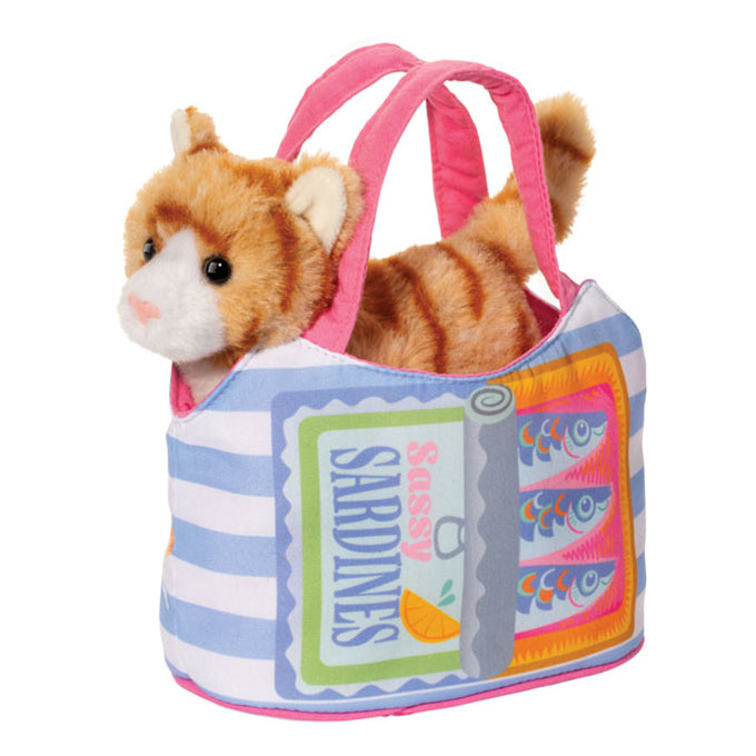 Sardine Sak With Orange Cat