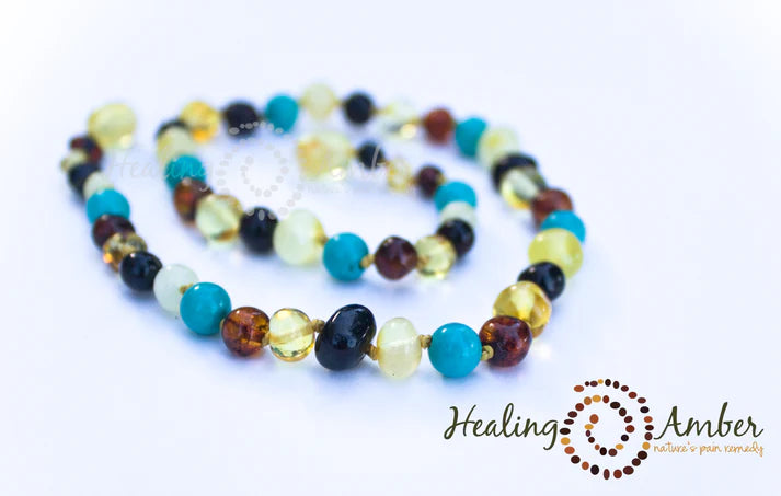 Healing Amber necklace 13"