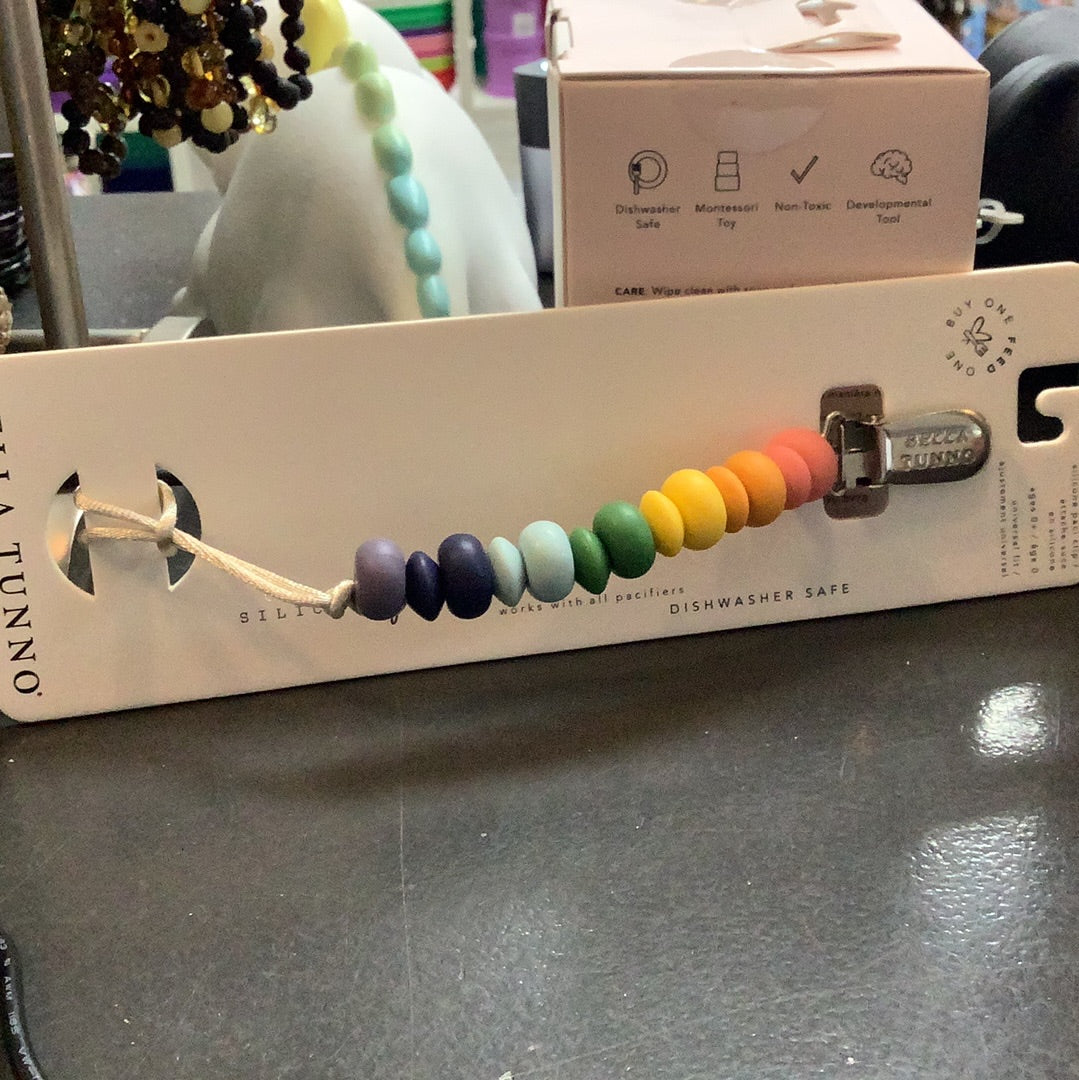 Paci clip W/ Beads