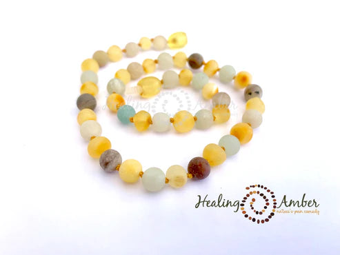 Healing Amber Necklace 11"