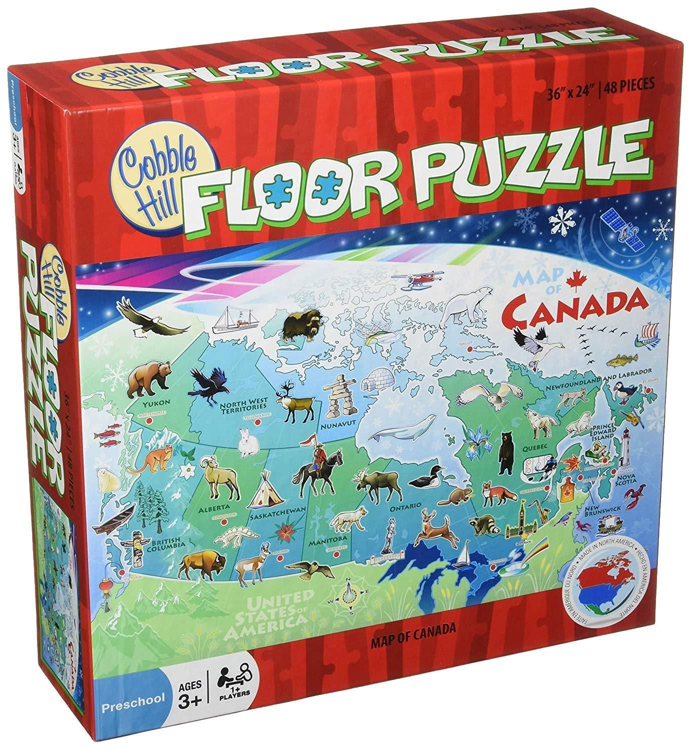 Floor Puzzle Map Of Canada