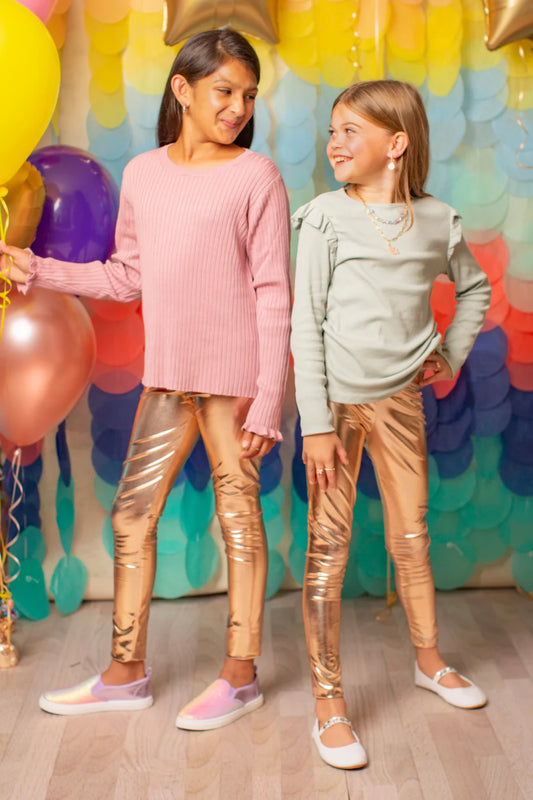 Metallic Leggings