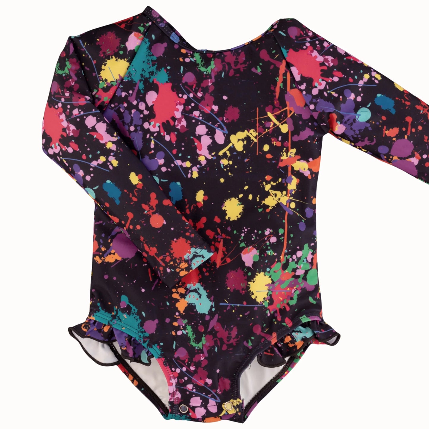 Reign Ruffle Rashguard Suit