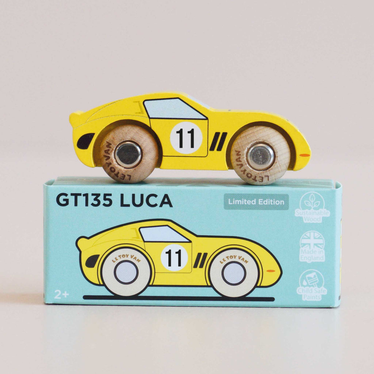 Luca Wooden Race Car
