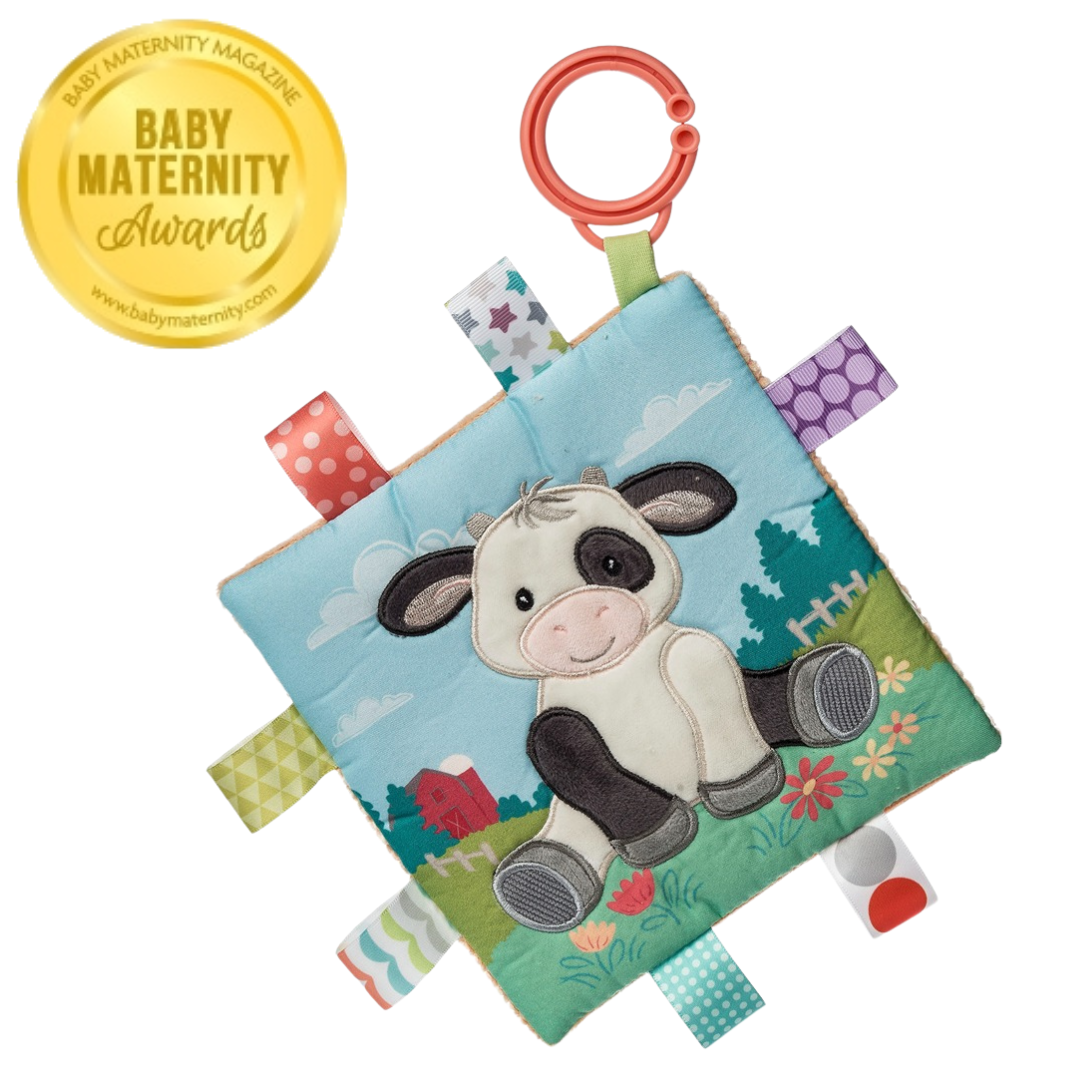 Butter Cup Cow Taggies Crinkle Me