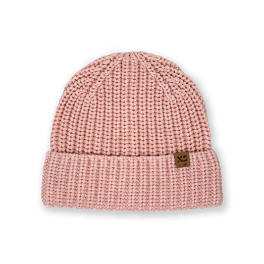 Pink Chunky Beanie