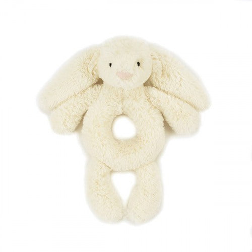 Bashful Bunny Cream Rattle