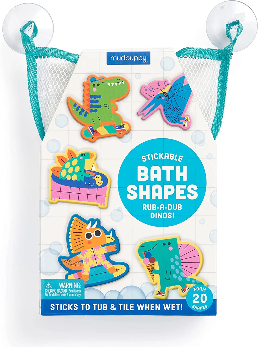 Stickable bath shapes