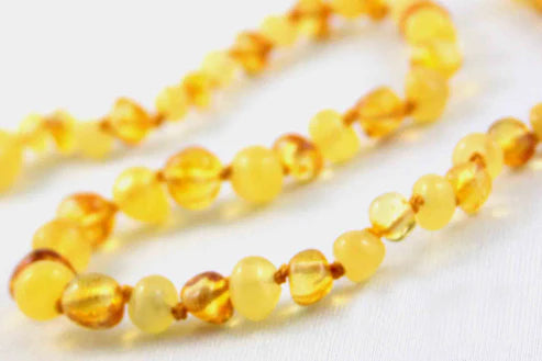 Healing Amber Necklace 11"