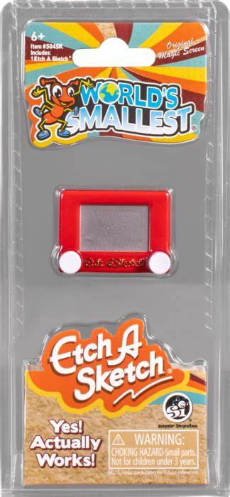 Worlds Smallest Etch-A-Sketch