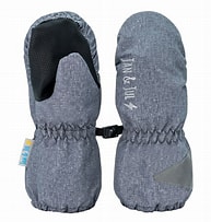 Heather Grey Toasty Dry Waterproof Winter Mittens