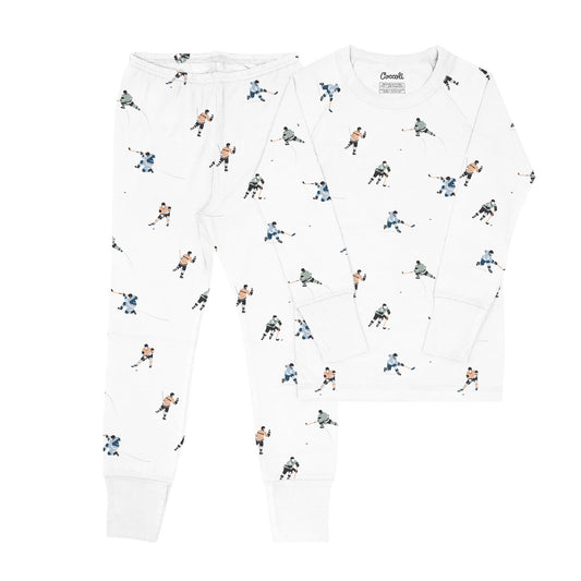 2 Piece Hockey PJ Set