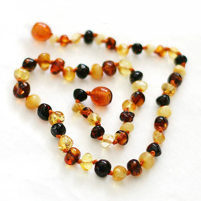 Healing Amber Necklace 11"