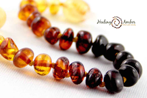 Healing Amber Necklace 11"