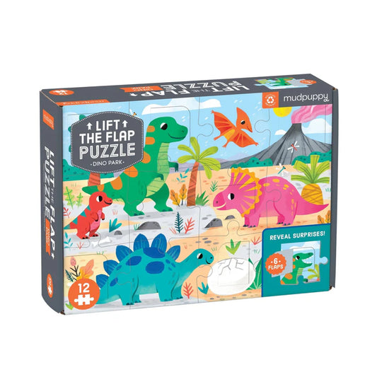 Lift The Flap Dino Puzzle