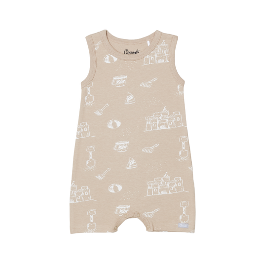 Sand castle romper