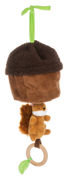 Squirrel Musical Pull down Toy