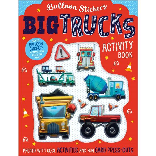 Big Truck Balloon Stickers