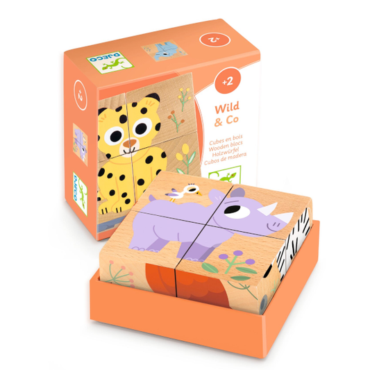 Wild and Co Wooden Blocks