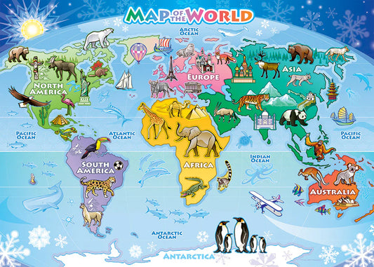 Map Of The World Puzzle